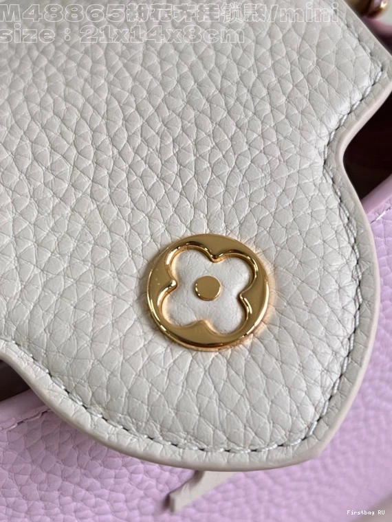 Firstbag CAPUCINES VUITTON MINI-21*14*8CM LOUIS 0812